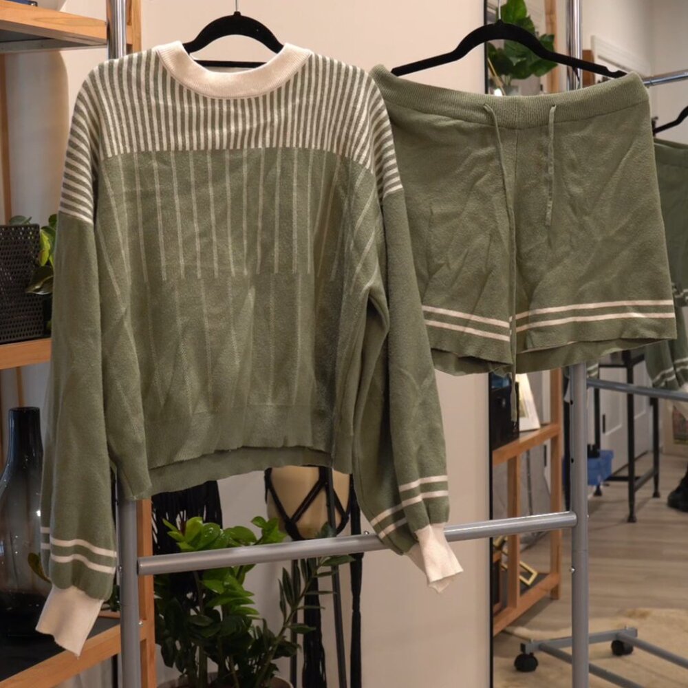 Amazon Crewneck/Shorts Set - Gihou
